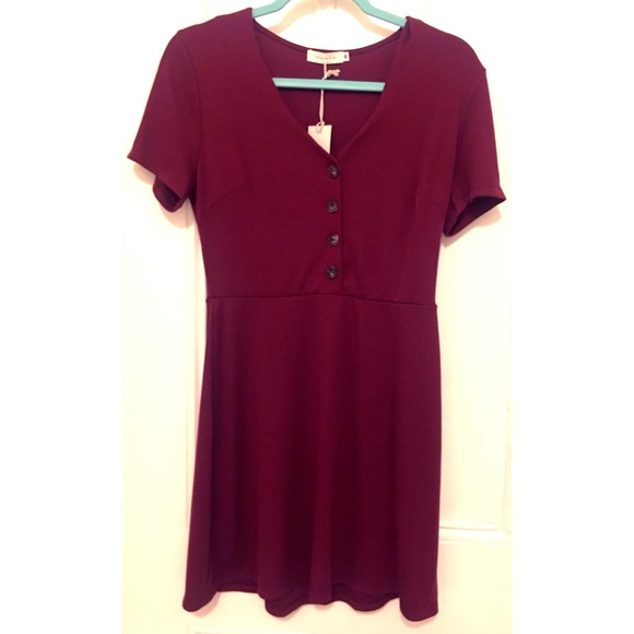 Need Supply Leila Ribbed Mini Dress Size Medium - Picture 4 of 5